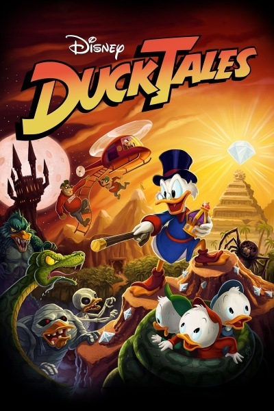 Утиные Истории / DuckTales [Сезон: 1-3 / Серии: 100 из 100] (1987-1990) DVDRip [AI Upscale]