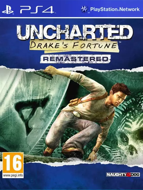 Uncharted 1: Drake\'s Fortune - Remastered (2015) PS4