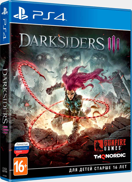 Darksiders III (3) [v 1.11 + 3 DLC] (2018) PS4