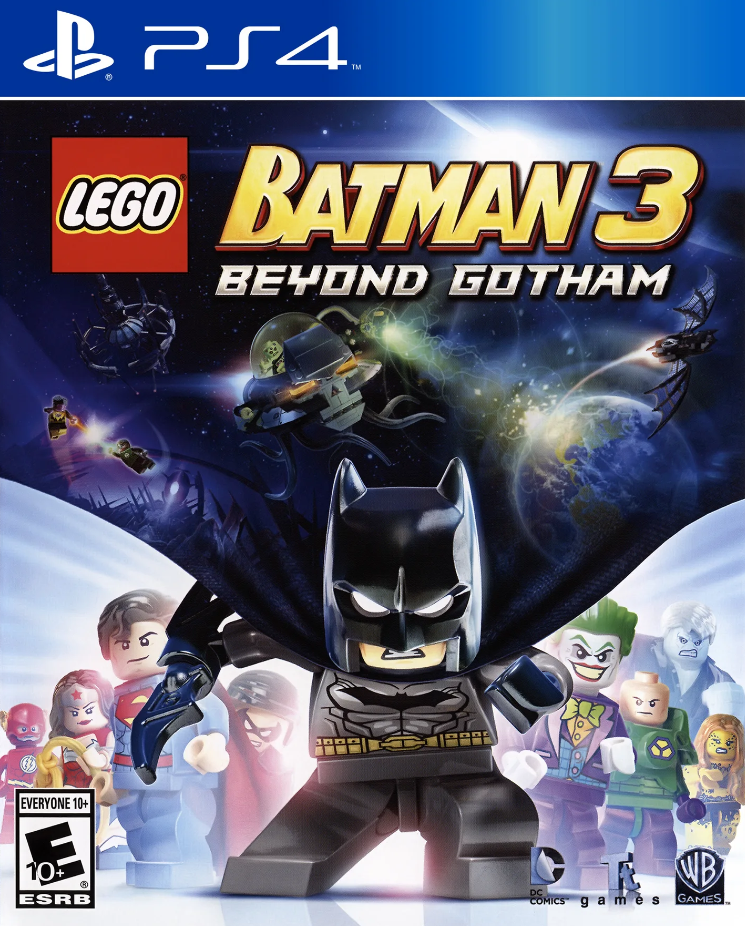 LEGO Batman 3 Beyond Gotham / Покидая Готэм [v 1.00] (2014) PS4