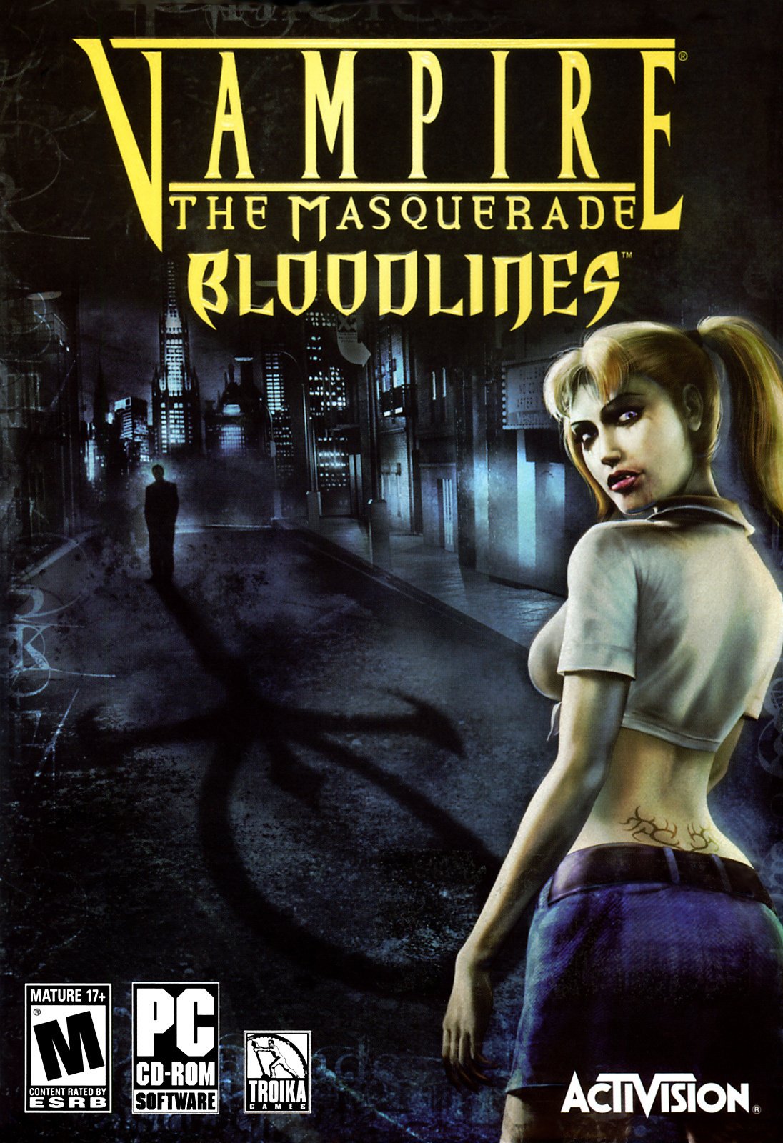 Vampire: The Masquerade - Bloodlines [v 1.0-11.5] (2004) PC | RePack / Пиратка